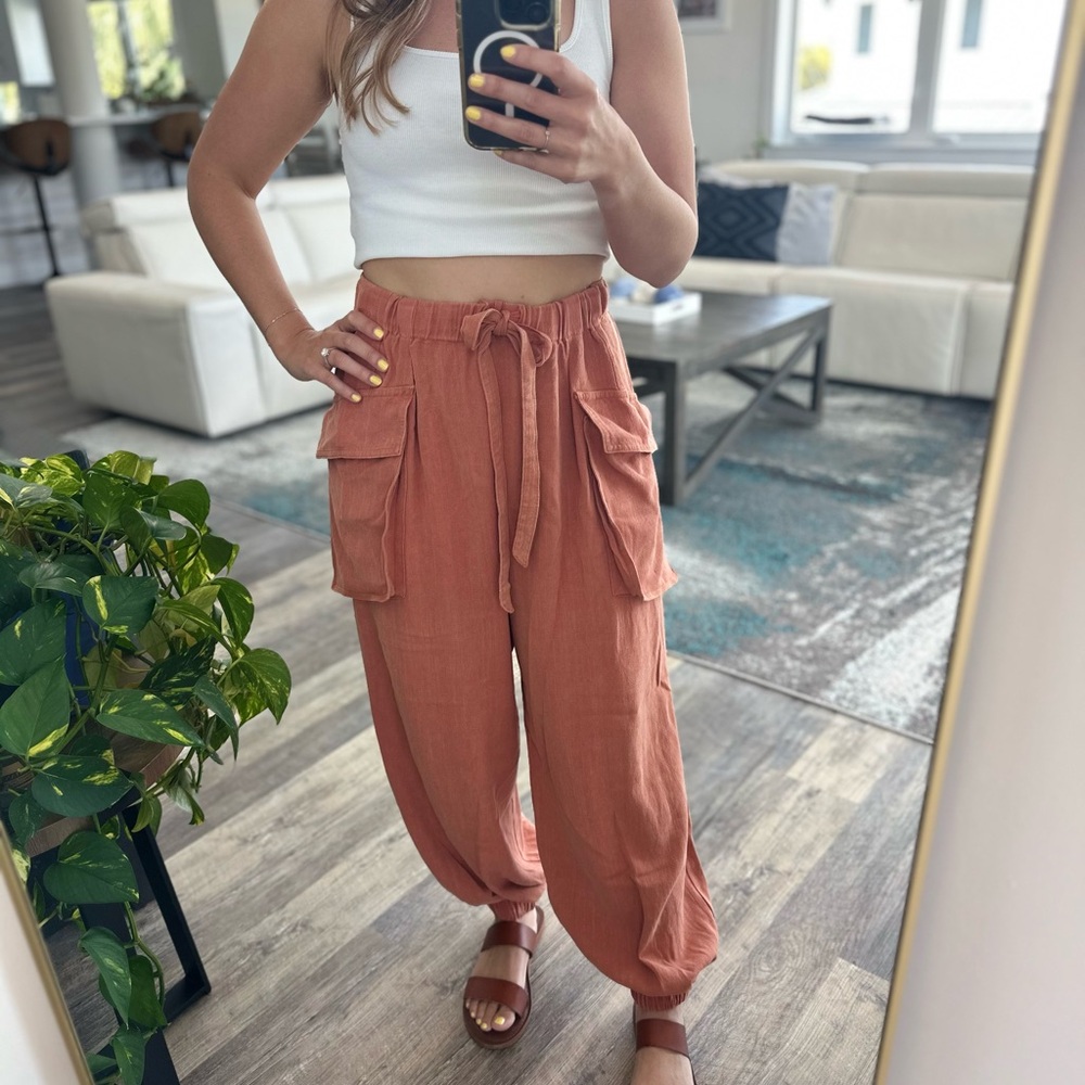 Boho Cargo Pants